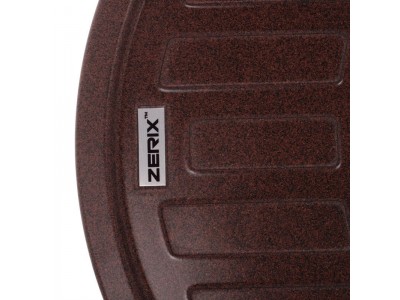 Мойка кухонная ZERIX ZS-6250R-12 Коричневая (ZX4552)