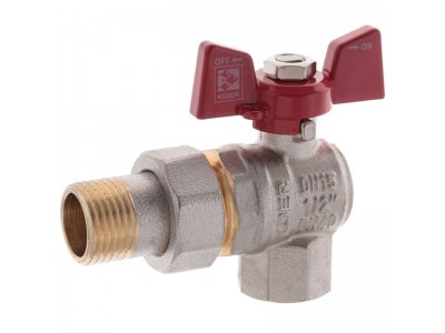 Кран с американкой 1/2" (KOER KR.228) угловой (KR0016)