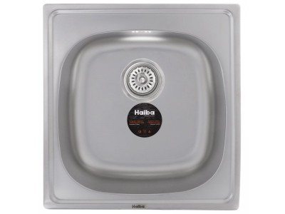 Мойка кухонная HAIBA 50x47 (satin) (HB0543)