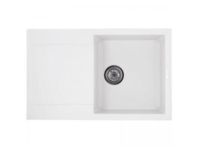 Мойка кухонная ZERIX ZS-7950S-01 Белая (ZX4579)