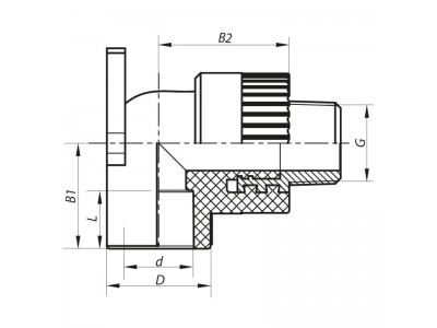 Угол установочный НР 20x1/2M PPR KOER K0124.PRO (KP0149)