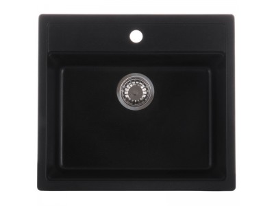 Мойка кухонная ZERIX ZS-5751S-14 Черный металлик (ZX4602)