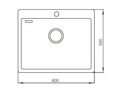 Мойка MIXXUS MX6050-200x1.2-HANDMADE (MX0569)
