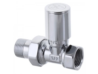Кран для полотенцесушителя прямой KOER KR.532 - 1/2" (Продается по 2 шт.) (KR3074)