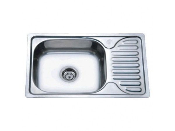 Мойка кухонная ZERIX Z6642-08-180D (decor) (ZX1601)