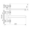 Смеситель для кухни ZERIX TMK 722 (ZX0086)