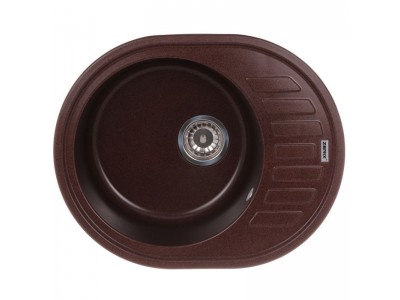Мойка кухонная ZERIX ZS-6250R-12 Коричневая (ZX4552)