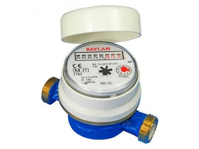Счетчик холодной воды BAYLAN KK-12 R160 Ду 15