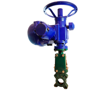 Задвижка шиберная с электроприводом Tecofi VG 3400-004 Ду 250