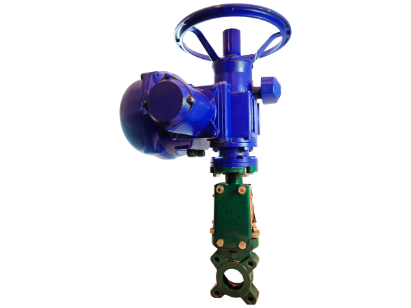 Задвижка шиберная с электроприводом Tecofi VG 3400-004 Ду 50